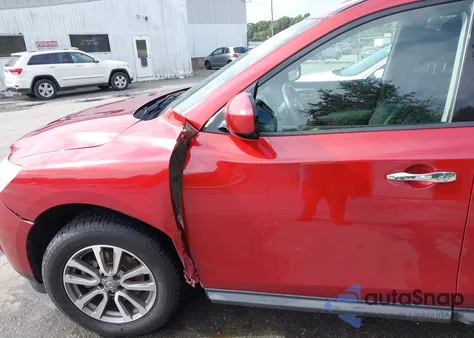 2015 Nissan Pathfinder Sv z USA, uszkodzony, nr VIN 5N1AR2MM6FC641837